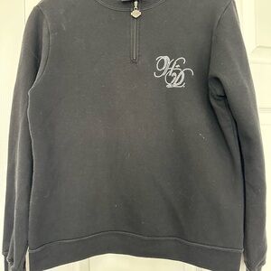 Black Half-Zip Men's Sweater